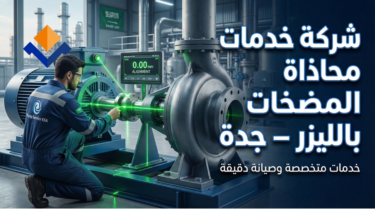 شركة خدمات محاذاة المضخات بالليزر جدة