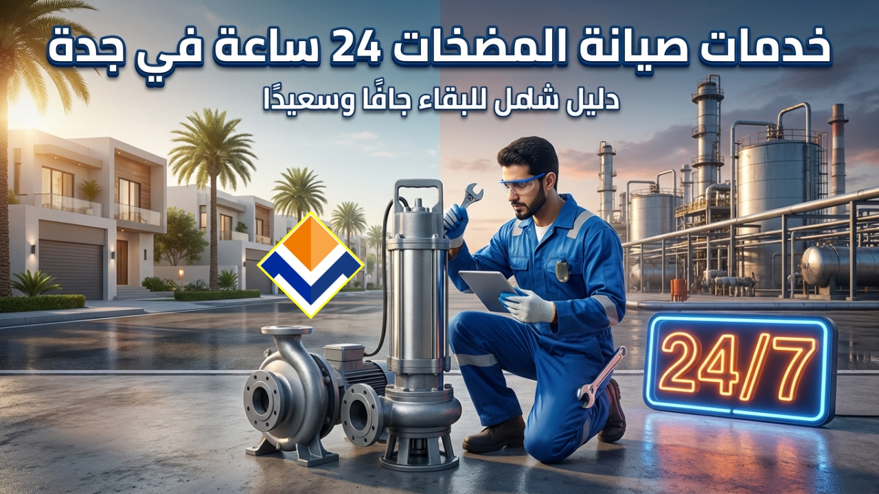 خدمات صيانة المضخات 24 ساعة في جدة