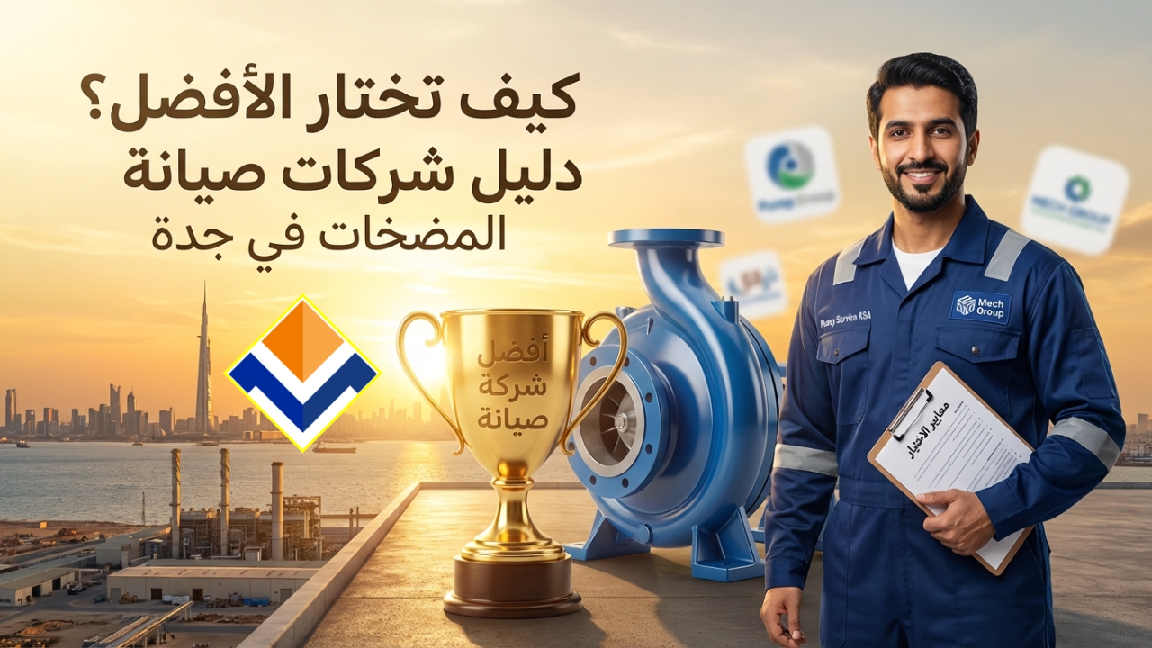 صيانة المضخات الطاردة المركزية في جدة دليل شامل لإطالة العمر الافتراضي