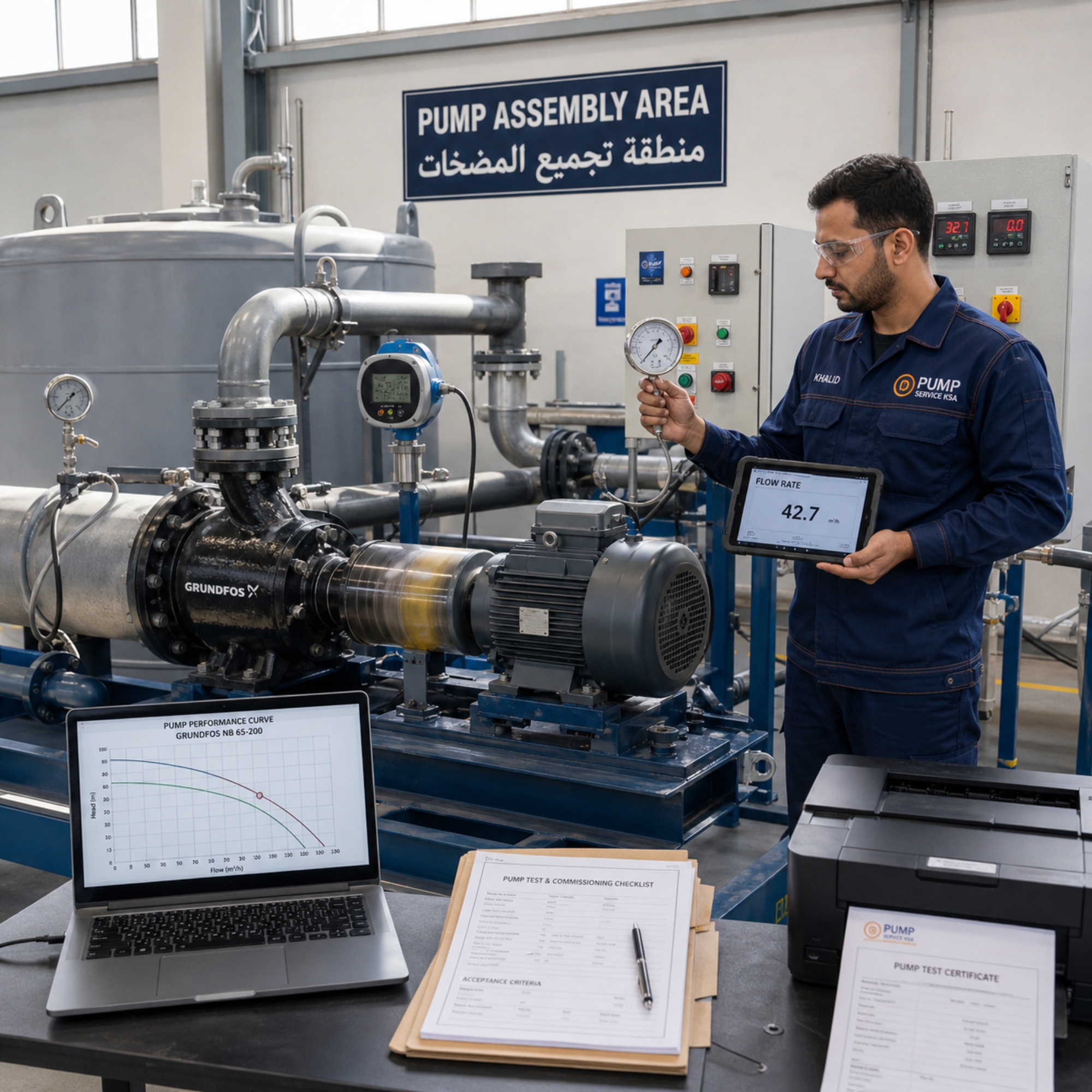Pump Testing & Commissioning